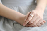The cherry Blossom Branch Adjustable Ring The cherry Blossom Branch Adjustable Ring