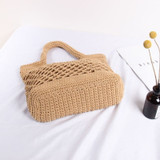 Bohemia Handmade Handbag Cotton Rope Weaving Shopping Tote