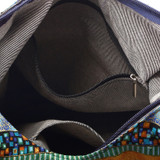 Cotton Shoulder Bohemian Style Messenger Bag Elephant Print Crossbody Bag