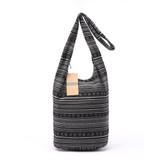 Cotton Shoulder Bohemian Style Messenger Bag Elephant Print Crossbody Bag