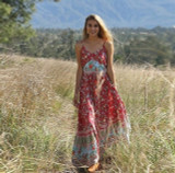Casual Boho r Spaghetti Strap Beach Sexy V Neck  Maxi Dresses