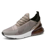 Casual Breathable Mesh Walking Shoes Lace Up Flat Sneakers
