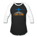 Baseball T-Shirt, I Love Flying