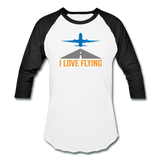 Baseball T-Shirt, I Love Flying