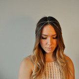 Trendy Hair Decoration Indian Boho Head Chain Pearl Headpiece