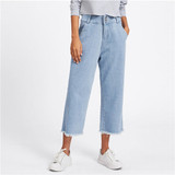 Wide Leg Pants Denim Jeans