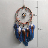 Handmade Indian Style Woven Wall Hanging Decoration White Dreamcatcher