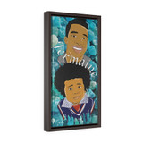 Vertical Framed Premium Gallery Wrap Canvas