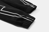 FW Stripe Screen Print Elastic Waist Men's Track Sweatpants