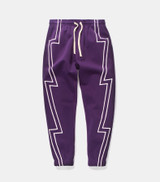FW Stripe Screen Print Elastic Waist Men's Track Sweatpants