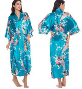 Sexy Silk Satin Kimono Women Robe