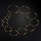 Set of Circle Hoop Earrings