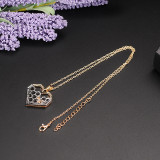 Bee Honeycomb Pendant Fashion Necklace