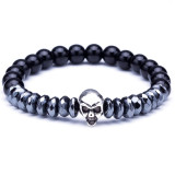 Lava Stone Beads Bracelet