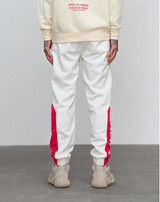 Letter Printed Side Striped Retro Men's Track Sweatpants