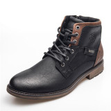 Vintage Style Ankle Men's Boot