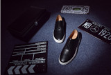 Sports Leather Slip On Loafers Men's Shoe