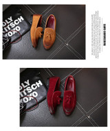 Suede Casual Loafer Men's Shoe