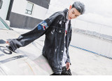 Wolf Embroidery Quality Denim Jacket