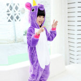 Childrens onesie pajamas for kids - animals pajama set