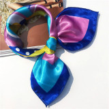 Soft Silk Square Scarf Headband