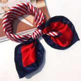 Soft Silk Square Scarf Headband