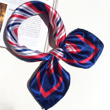 Soft Silk Square Scarf Headband