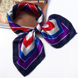 Soft Silk Square Scarf Headband