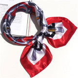 Soft Silk Square Scarf Headband