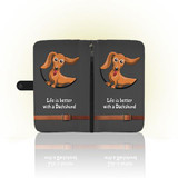 Dachshund Wallet Case For iPhone & Samsung