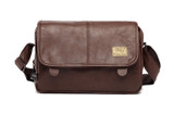 Leather Shoulder Crossbody Messenger Bag