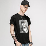 3D Printed Loose Cotton T-Shirt Unisex
