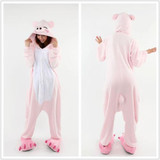 Pink Pig Adult Onesie Pajamas
