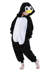 Black Penguin Adult Onesie Pajamas