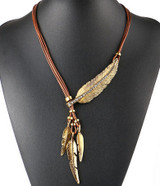 Vintage Feather Choker