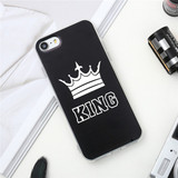 Valentine KING Queen Case For iPhone 8 & 8 Plus