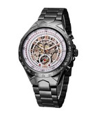 Classic Golden Skeleton Watch