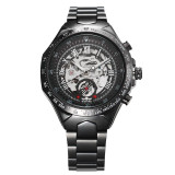 Classic Golden Skeleton Watch