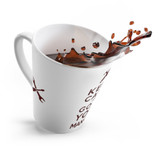 Keep Calm & Go To Your Man Cave Latte Mug