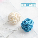Rattan Ball String Lights