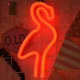 Neon Flamingo Light