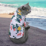 Spring Summer Dog Cotton Printed Shirts