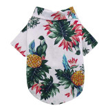 Spring Summer Dog Cotton Printed Shirts