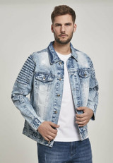 Biker Trucker Denim Jeans Jacket