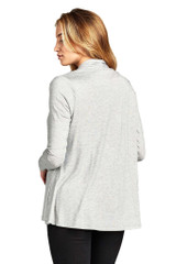 Bamboo Long Sleeve Open Front Cardigan
