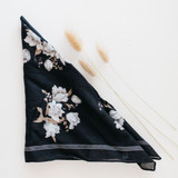 Boho Bandana Face Mask Black