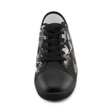 Canvas Black and White Wakerlook Men's Shoes