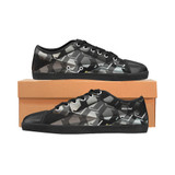Canvas Black and White Wakerlook Men's Shoes