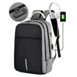 Adisputent Casual Business Men Computer Backpack Light 15.6-inch