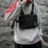 Men Chest Rig Hip Hop Streetwear Chest Bag Vest For Men Shoulder Bag